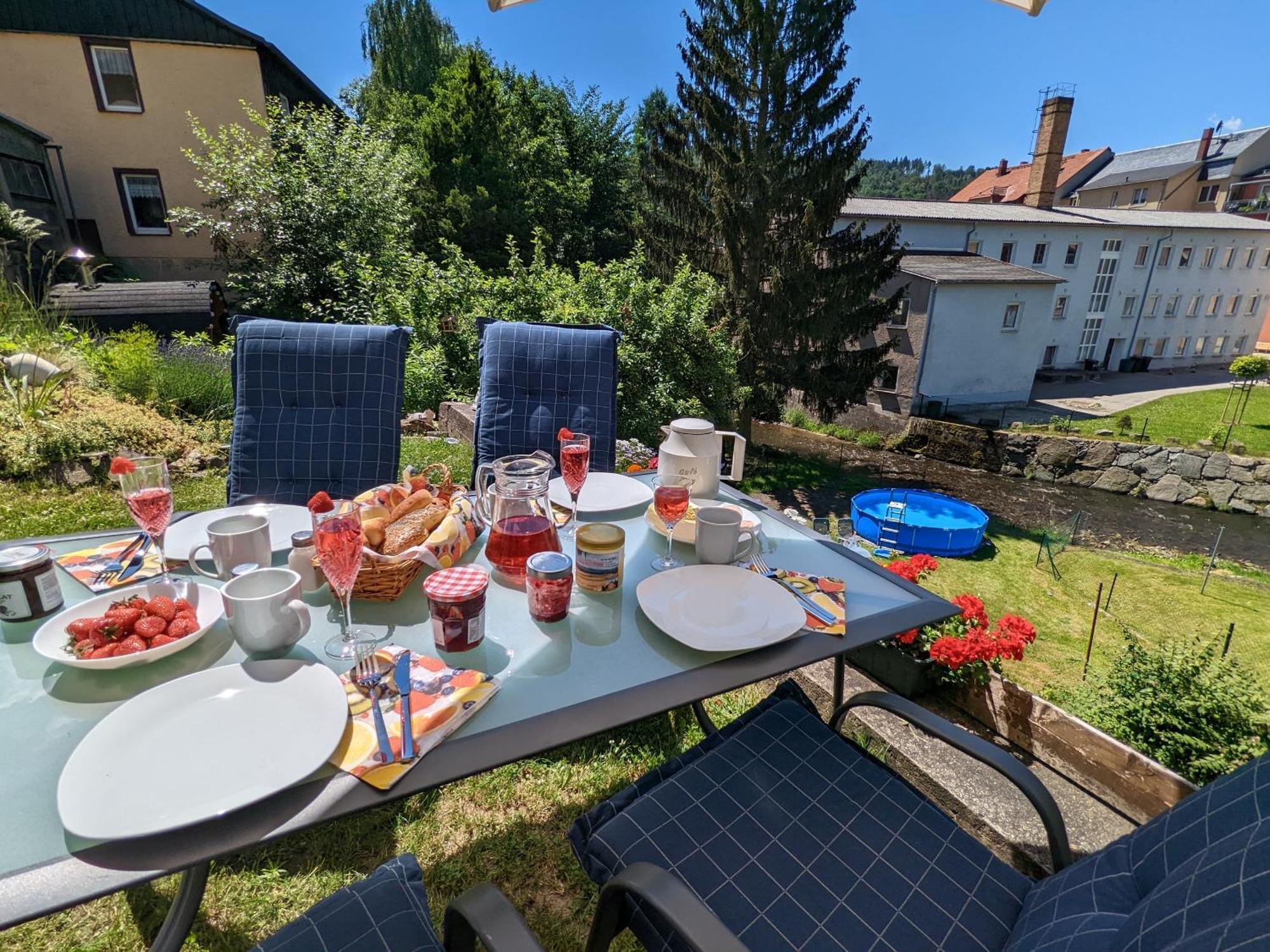 F1 - Urlaubsmagie - Helle Wohnung Mit Sauna & Pool & Whirlpool Sebnitz Exteriér fotografie