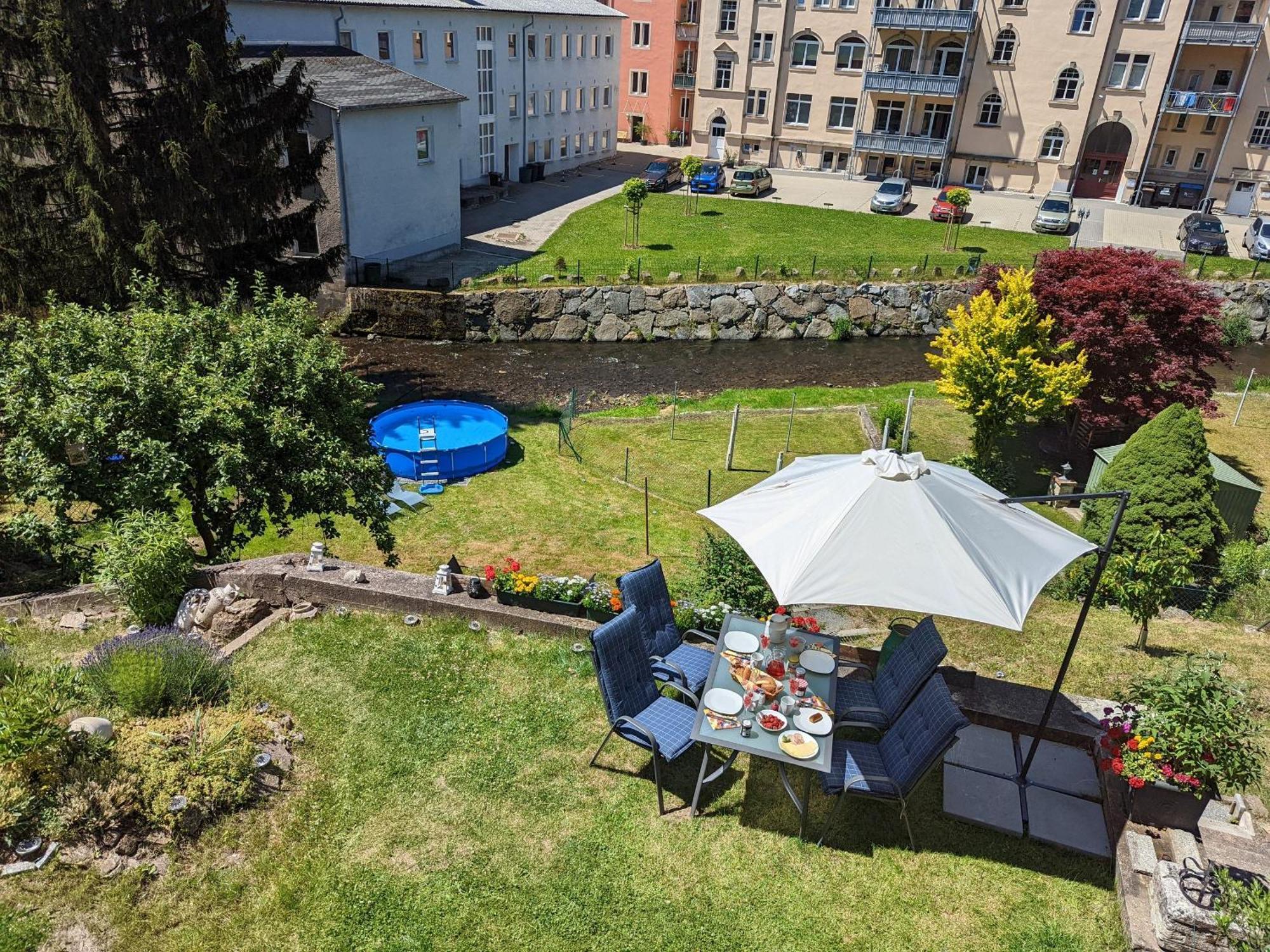 F1 - Urlaubsmagie - Helle Wohnung Mit Sauna & Pool & Whirlpool Sebnitz Exteriér fotografie