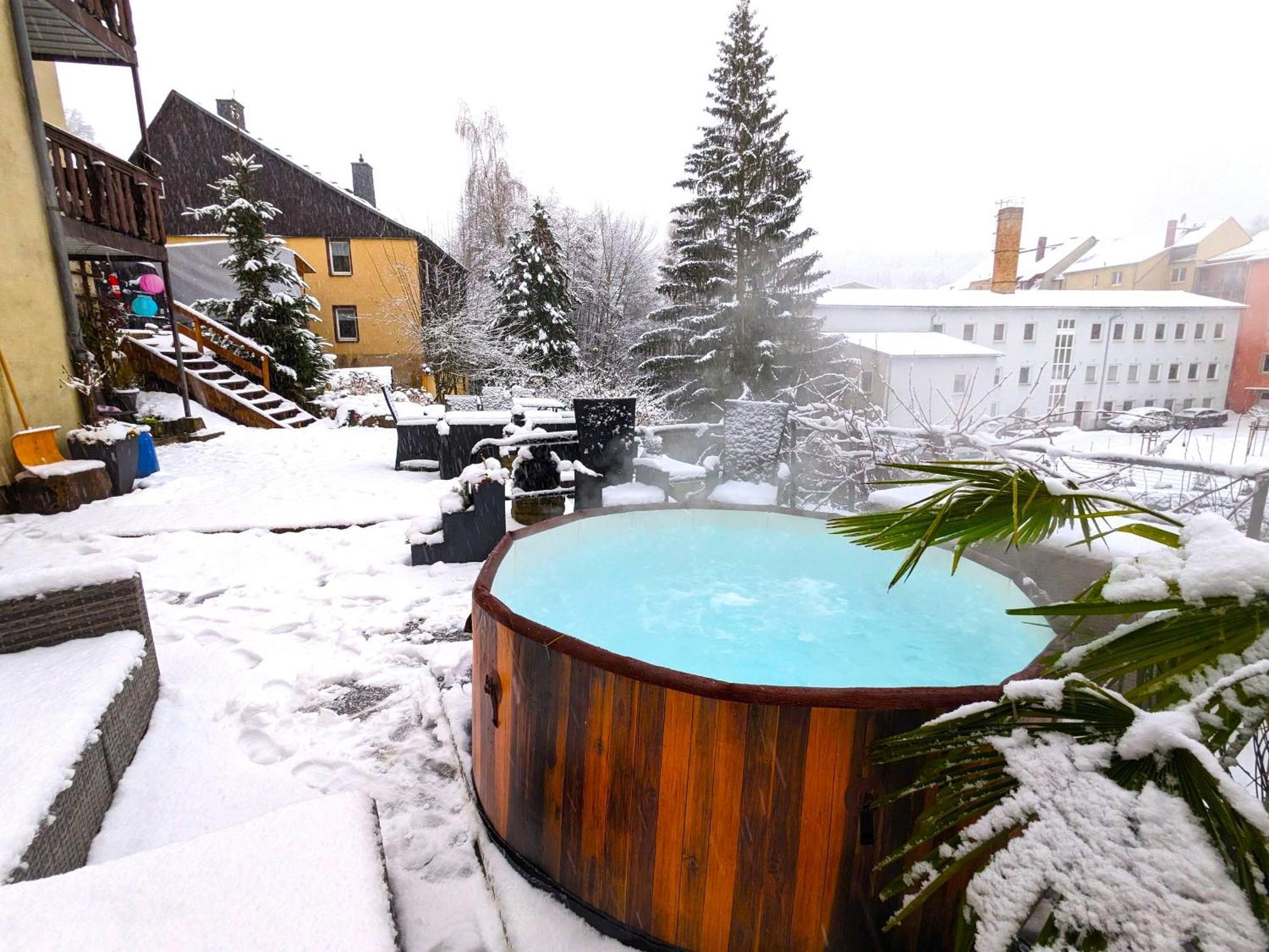 F1 - Urlaubsmagie - Helle Wohnung Mit Sauna & Pool & Whirlpool Sebnitz Exteriér fotografie