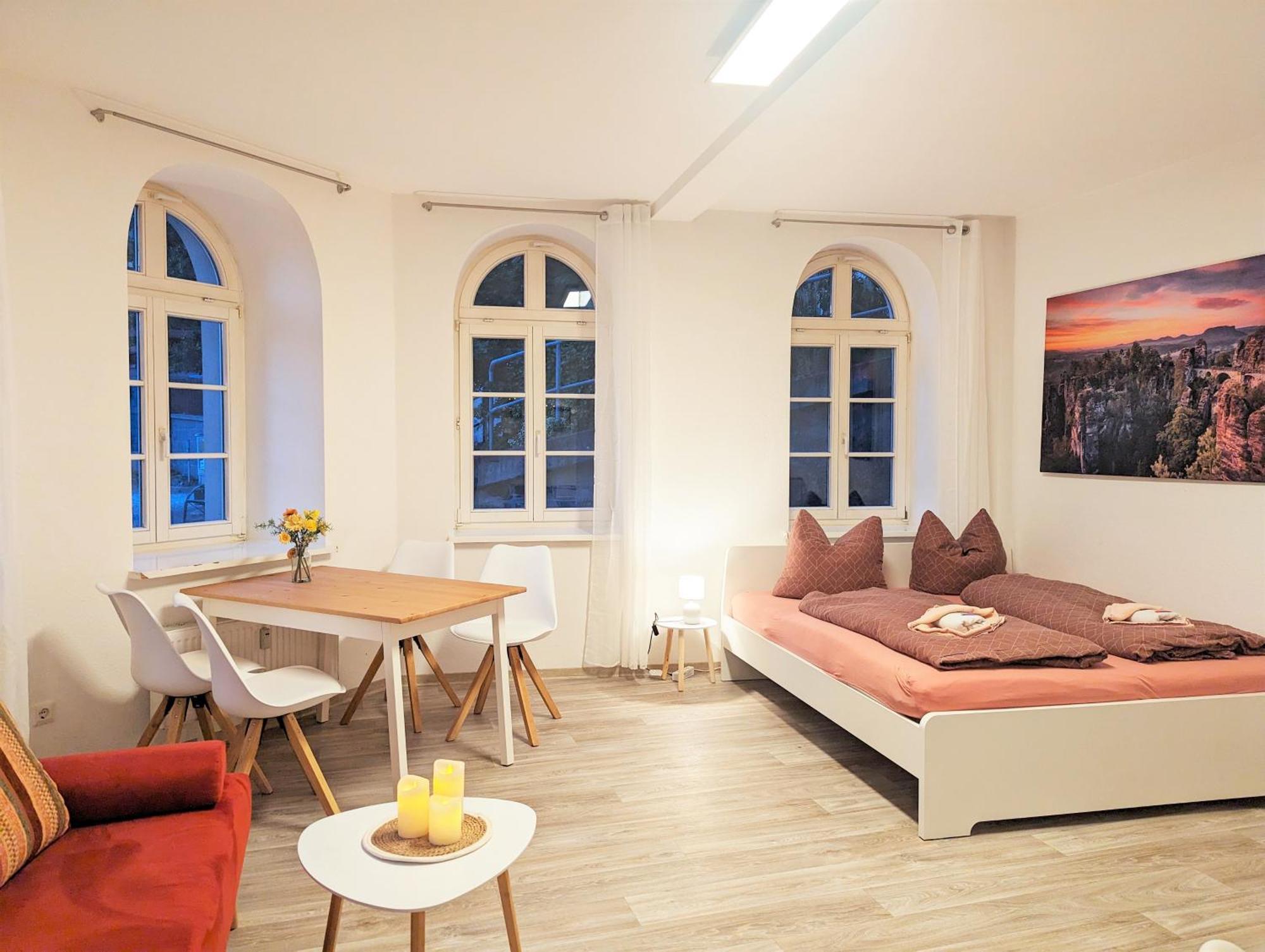 F1 - Urlaubsmagie - Helle Wohnung Mit Sauna & Pool & Whirlpool Sebnitz Exteriér fotografie